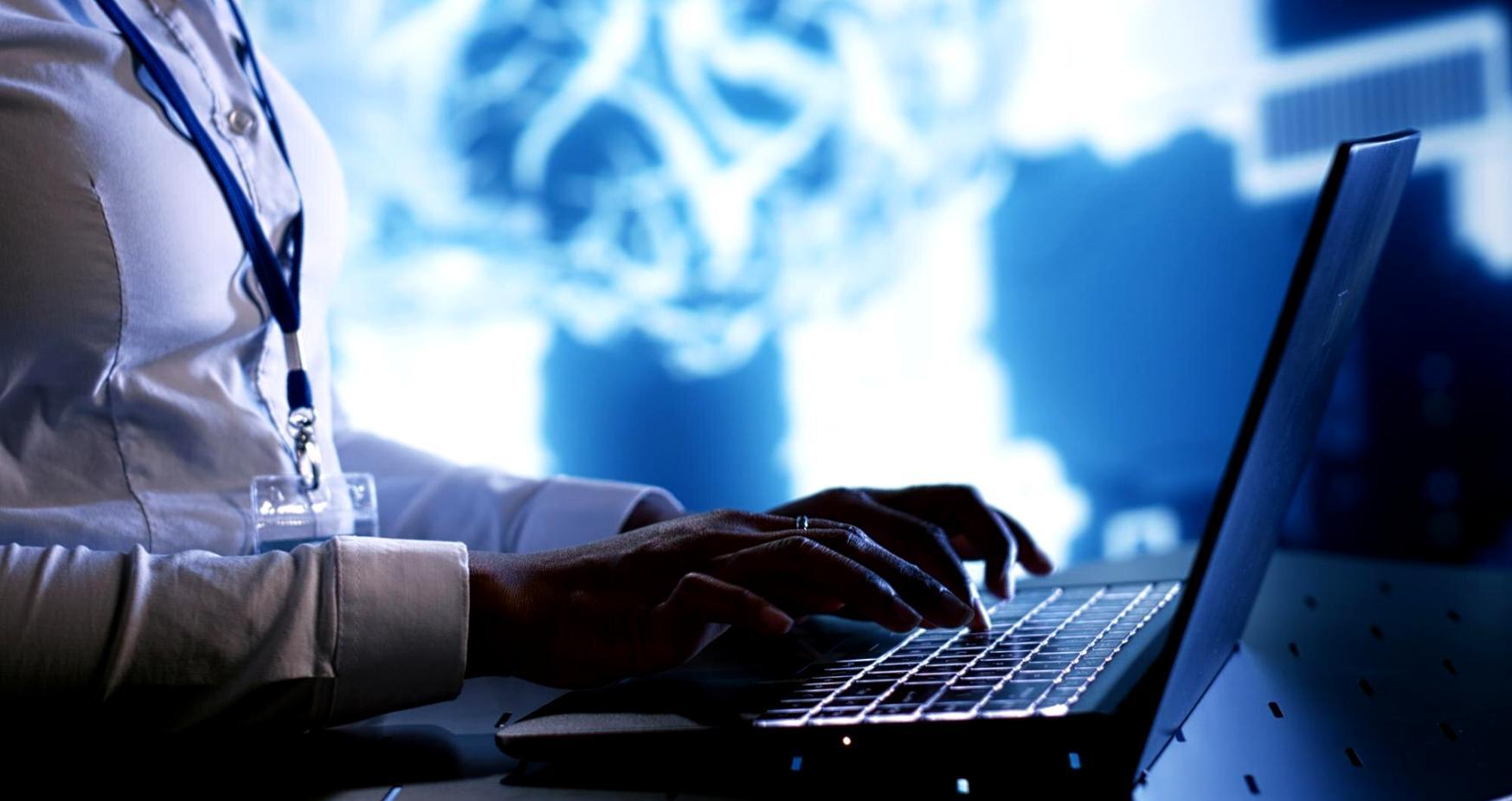 Efficient network infrastructure with proper cabling and equipment organization
